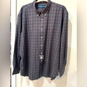 Ralph Lauren Men’s Classic Fit Button-Down Shirt Size 2XB Big
